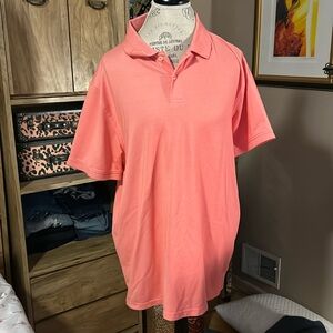 Makers Mark Salmon Cotton Polo - Large